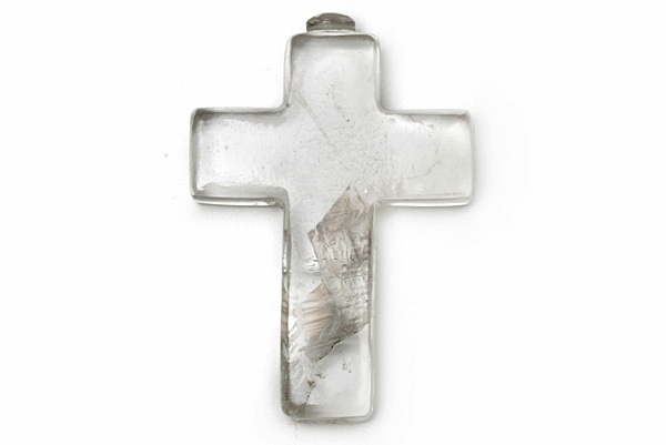 Rock Crystal Cross Pendant