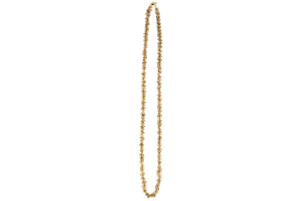 Gold Filled Triangle Drops Long Necklace