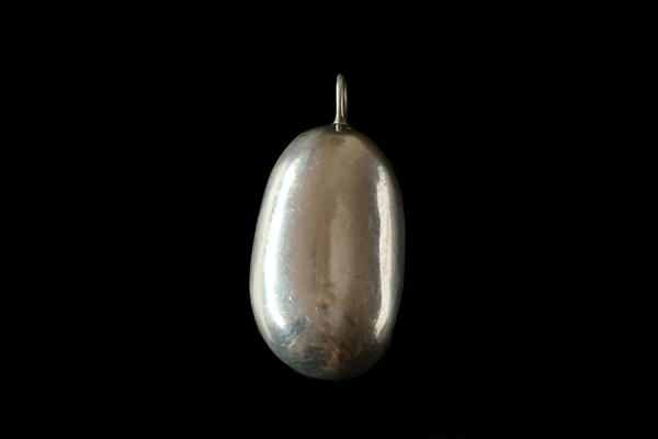 Silver Pebble Pendant