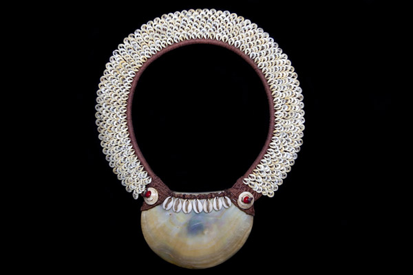 New Guinea Shells And Fibre Necklace